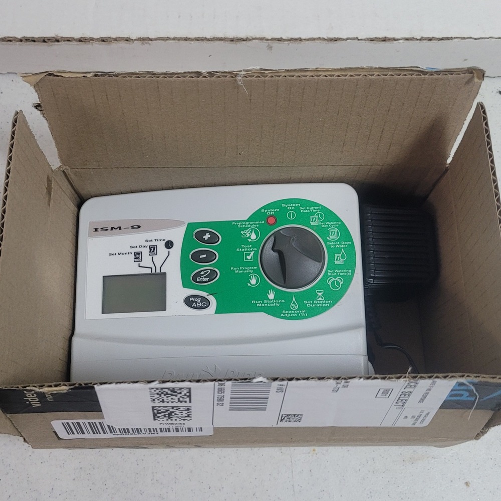 Rain Bird ISM-9 Irrigation System Manager 9 Station Sprinkler Timer Controller - Picture 6 of 7